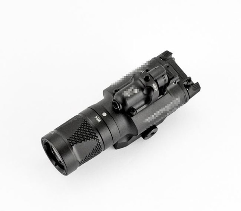 SUREFIRE X400 LED Pistol/Rifle WeaponLight 500lumen red laser BK